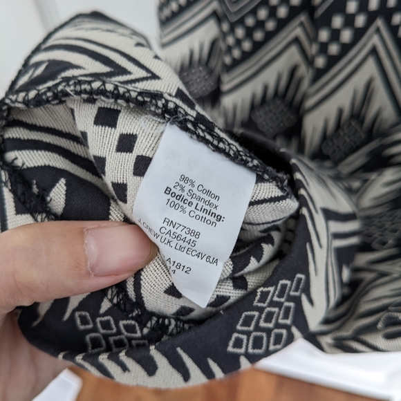 J Crew Patterned Cocktail Dress - Picture 7 of 7